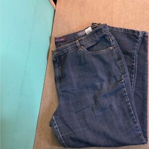 Gloria Vanderbilt Amanda Jeans Size 16W Short EUC